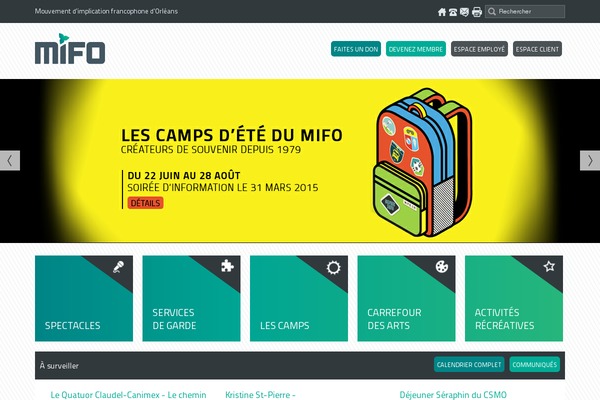 Mifo theme websites examples