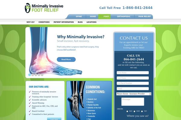 mifootrelief.com site used Toolbox2
