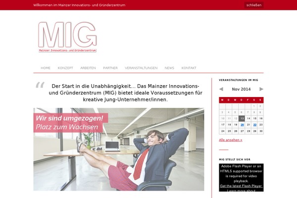 Propulsion theme site design template sample