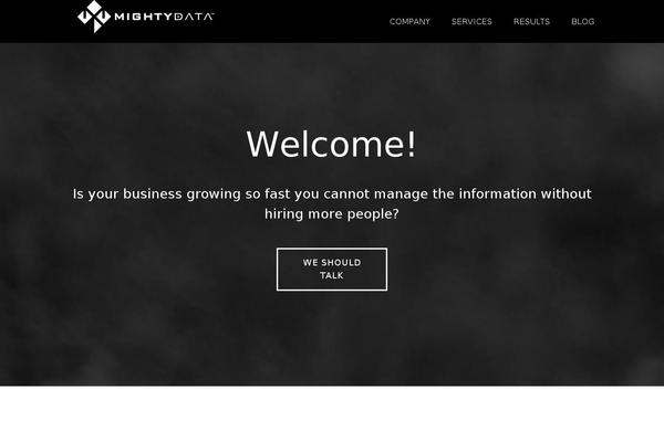 Site using Simple Social Icons plugin