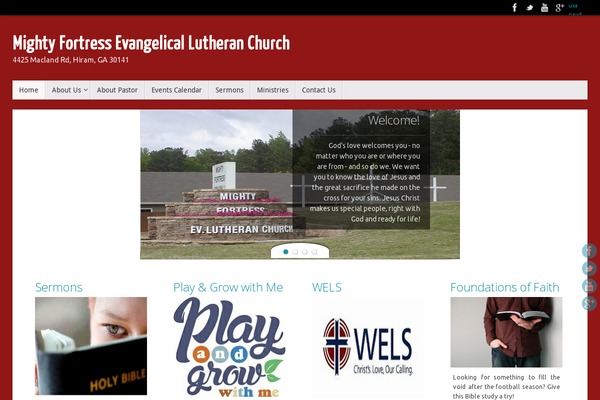 mightyfortressgeorgia.com site used Alchem