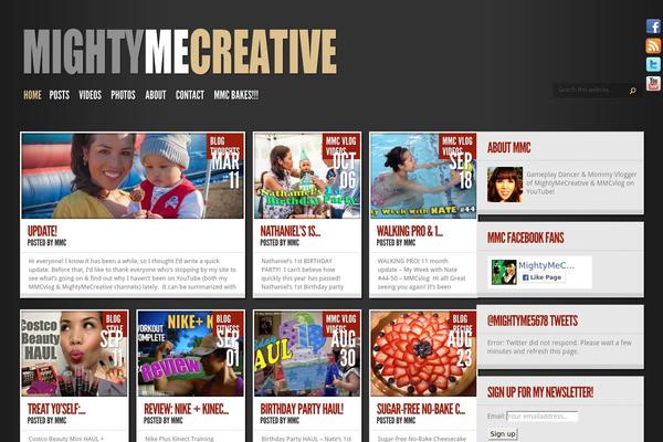 mightymecreative.com site used TheStyle