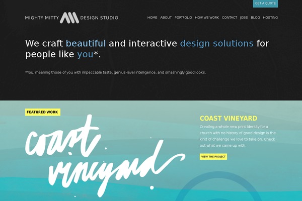 Sandbox theme site design template sample