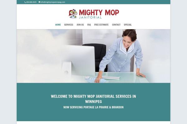 Discovery theme site design template sample