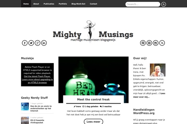 Twentyfifteen Child theme site design template sample