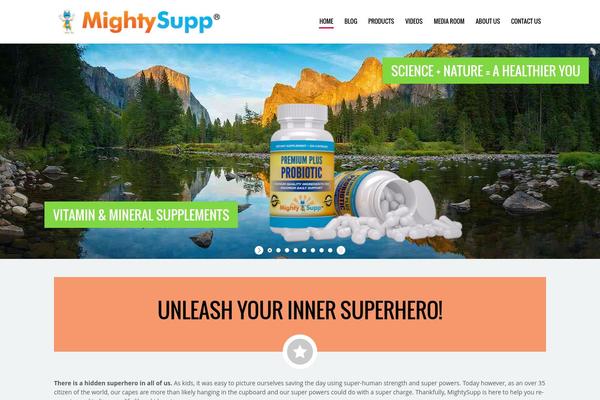 Simplissimo theme site design template sample