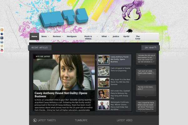 Continuum theme site design template sample