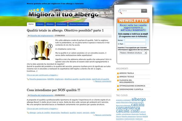 Fusion theme site design template sample