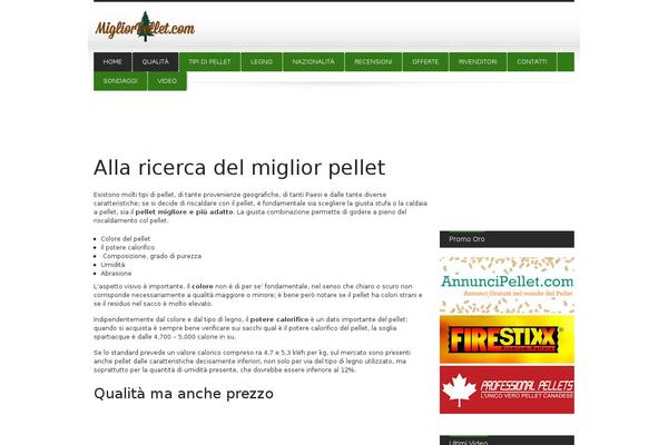 Gauge theme site design template sample