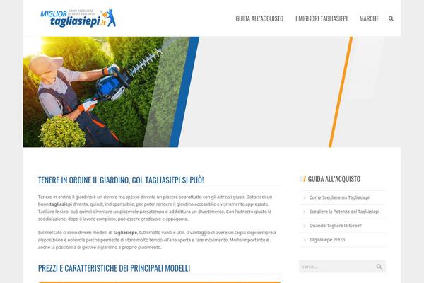 Impreza theme site design template sample