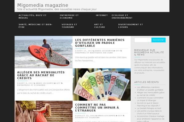 migomedia.fr site used Katerio