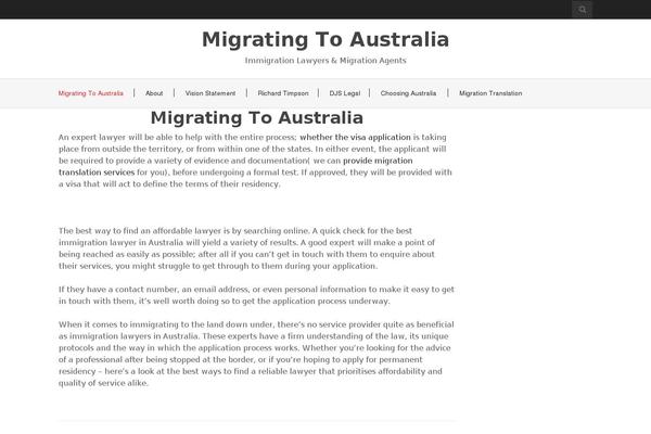 Flat White theme site design template sample