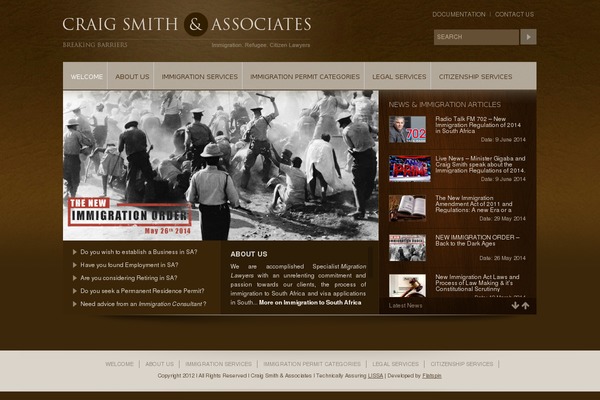 Site using Fancy-news plugin