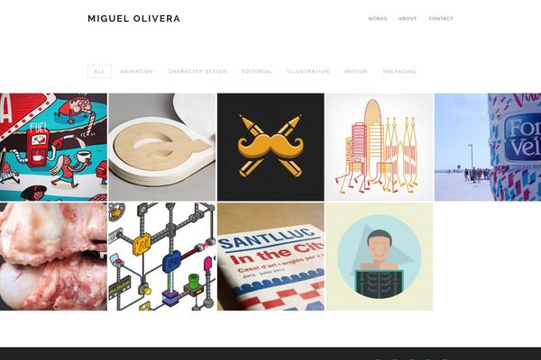 GridStack theme site design template sample