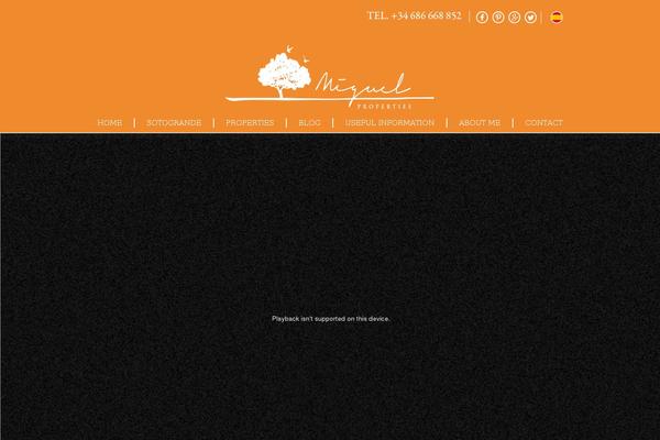 Site using Slim Jetpack plugin