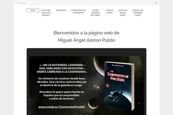 Matheson Pro theme site design template sample