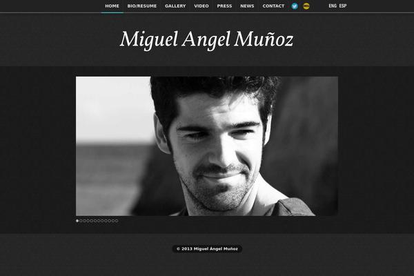 miguelangelmunoz.com site used Hoon2