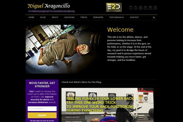 Site using Simple Aweber Optin Widget plugin