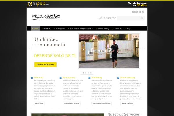 Inspired theme site design template sample