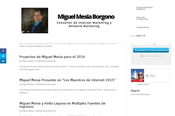 miguelmesia.com site used Headlines