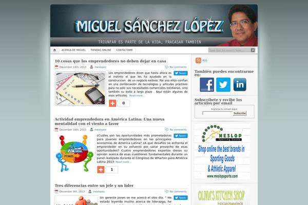 iNove theme site design template sample