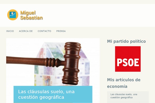 miguelsebastian.es site used Hardpressed