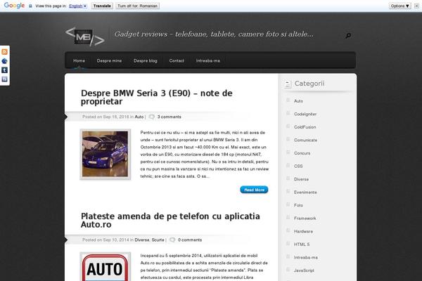 Site using Organize Series plugin