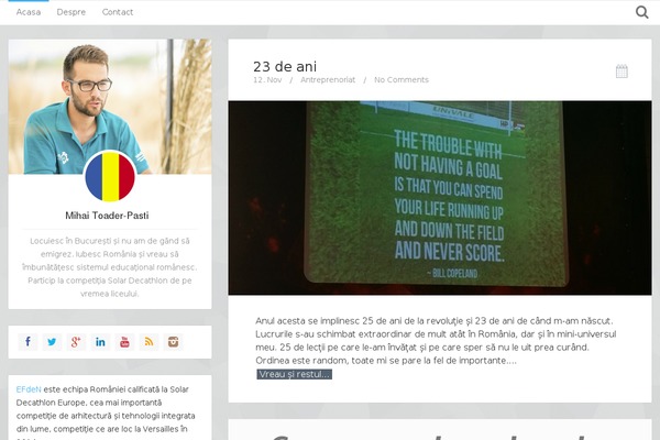 Bliss theme site design template sample