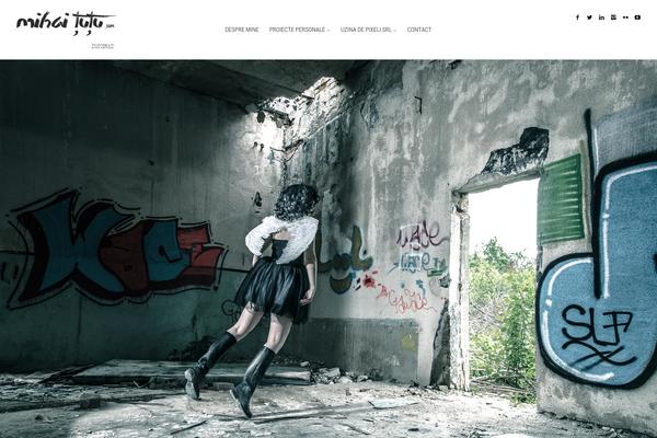 Skylab theme site design template sample
