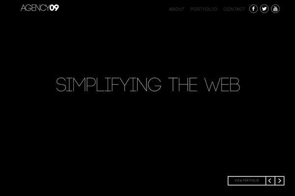 Fluxus theme site design template sample