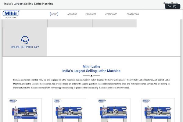 Twenty Sixteen theme site design template sample