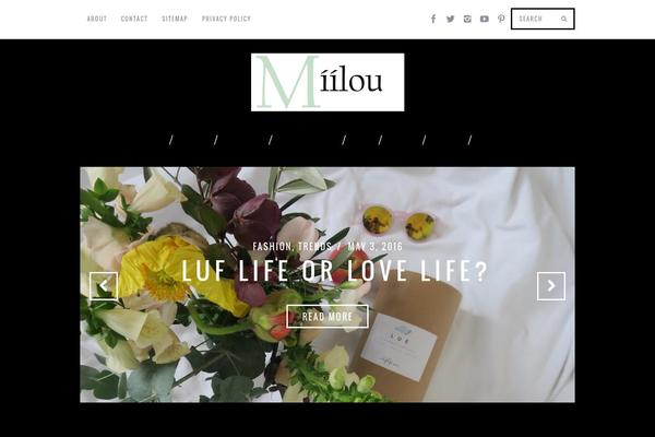 Simplemag theme site design template sample