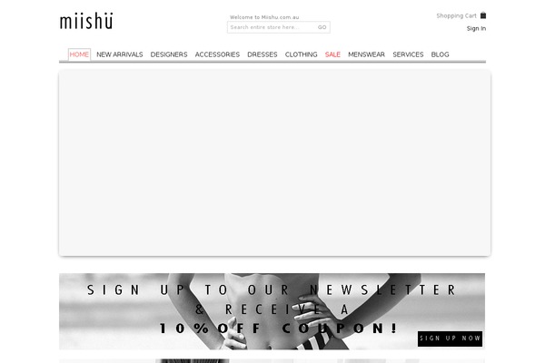 Blanco theme site design template sample