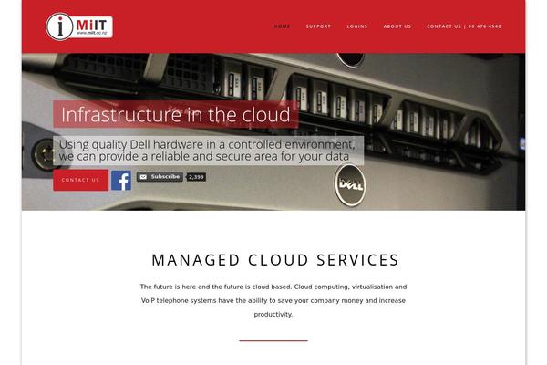 NAMO theme site design template sample