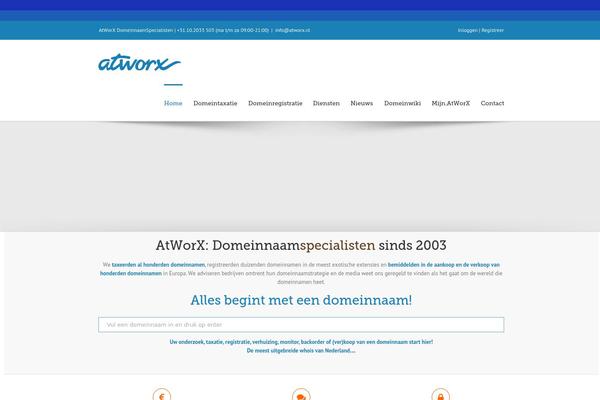 Site using Atworx_ticker plugin