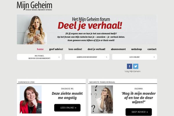 mijngeheim.nl site used Mijngeheim