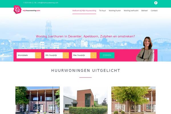 mijnhuurwoning.com site used Mijnhuurwoning