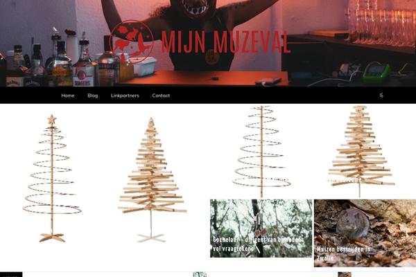 Mag and News theme site design template sample