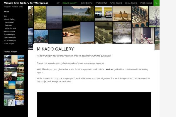 Site using Mikado plugin
