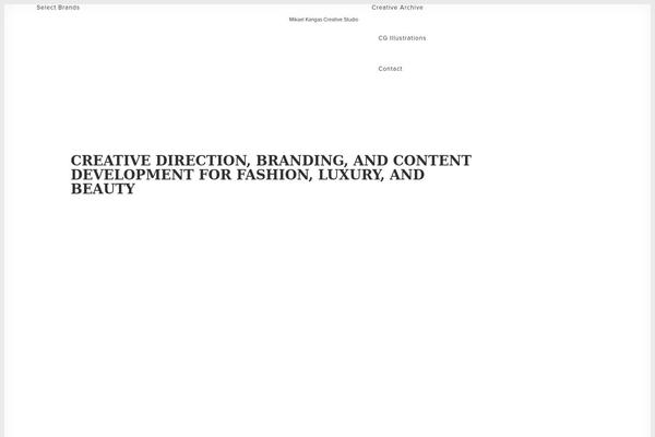 Uncode theme site design template sample
