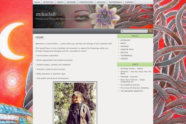 iCandy theme site design template sample
