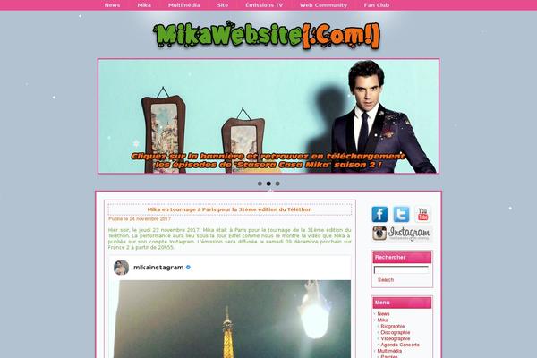 Site using WPFront Scroll Top plugin