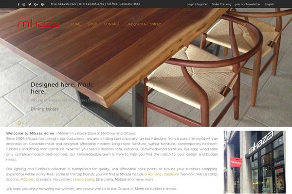Savoy theme site design template sample