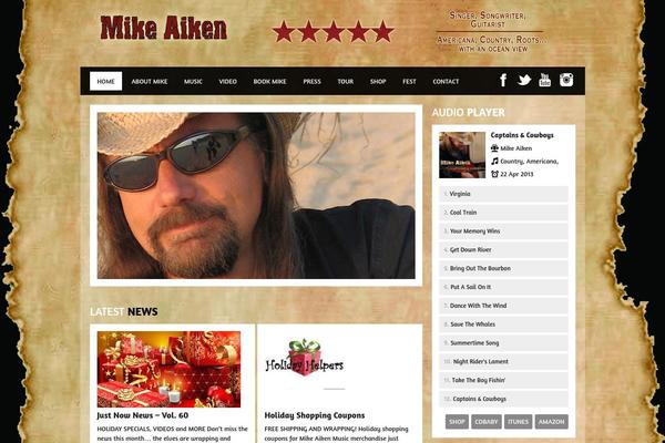 Soundwave theme site design template sample