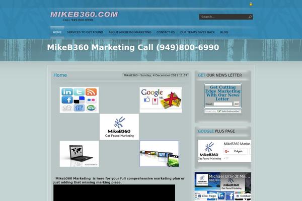 mikeb360.com site used Rt_akiraka_wp