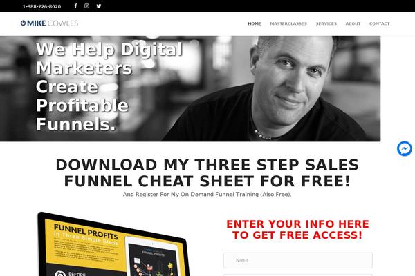 Mindful theme site design template sample