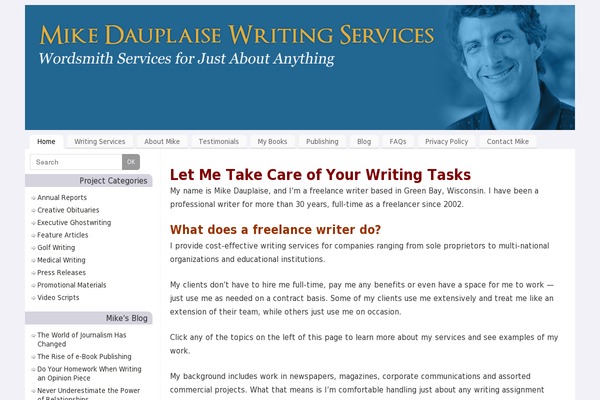 Mantra theme site design template sample