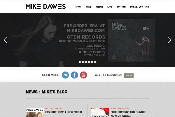 Soundstage theme site design template sample
