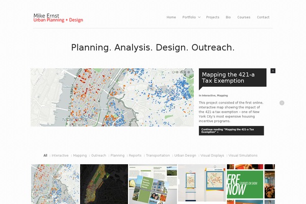 Aware theme site design template sample