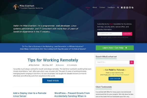 Site using Wp-minimize-admin-bar plugin